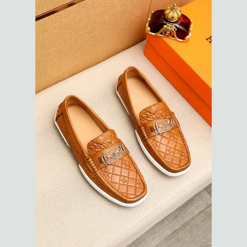 H**mes leather shoes